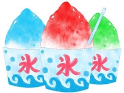 【かき氷は全部同じ味？！】 詳しくはこちらをクリック